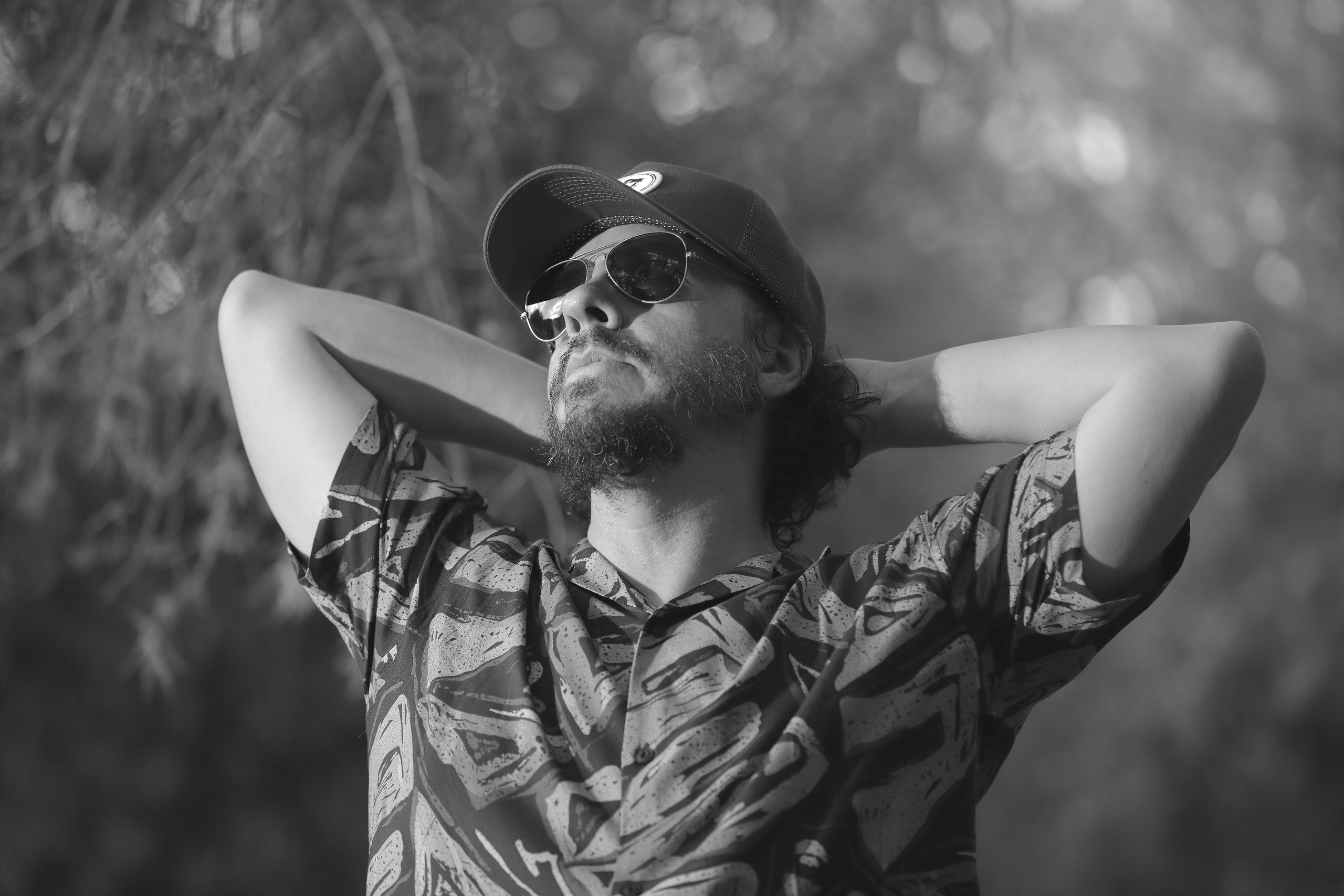 Retrato en blanco y negro de Luis Brea